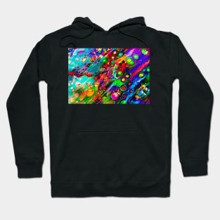 3D Paint Splotches Hoodie